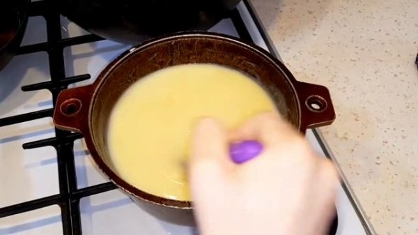 Zavarnoy krem tayyorlash | приготовить заварной крем