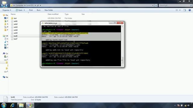 GIT status,log,show,gitk commands смотреть онлайн