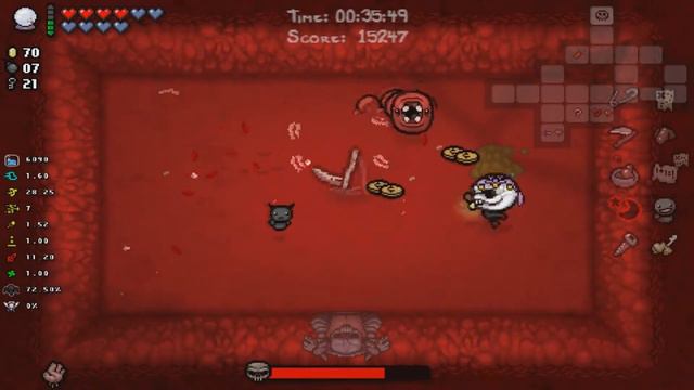 Прохождение The Binding of Isaac Afterbirth #6.Часть 2.Норм забег смотреть онлайн