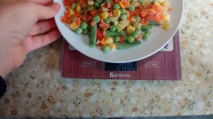 Два простых рецепта из замороженных овощных смесей