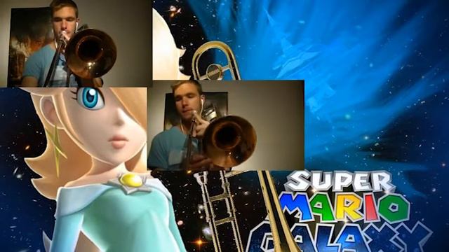 Family - Super Mario Galaxy [TROMBONE COVER] смотреть онлайн