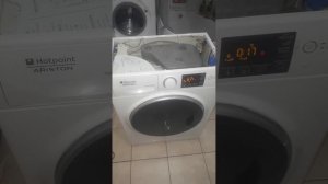 Отжим стиральной машинки hotpoint-ariston rst 602 k 6кг после замены подшипников и обслуживания