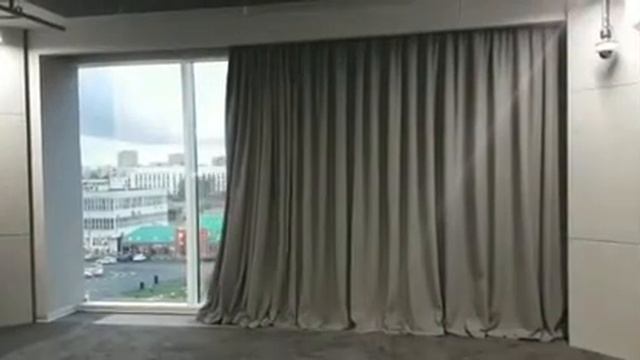 Шторы с электроприводом Зомфи смотреть онлайн