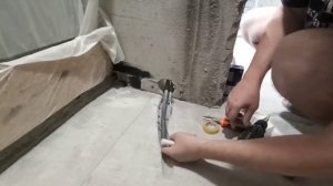 Не  устанавливайте гофру !!! под датчик тёплого пола  !!!