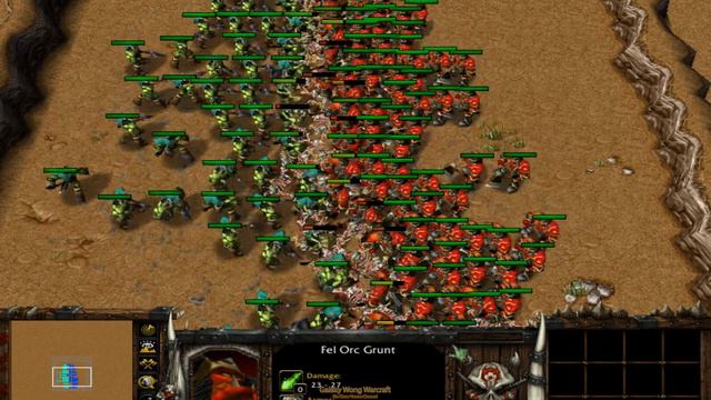 100 Grunt vs 100 Fel Orc Grunt 1080p смотреть онлайн