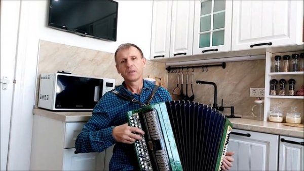 Окаянная головушка,душевная песня под баян!