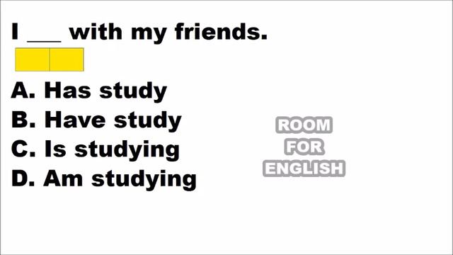 Present Tense Test 9 - Present Tense Quiz смотреть онлайн