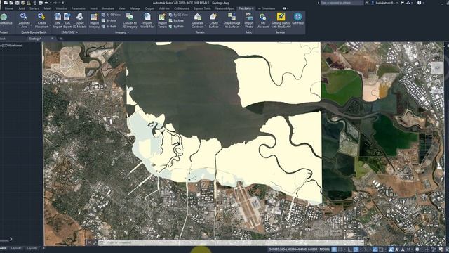 How to copy objects from Google Earth into AutoCAD смотреть онлайн
