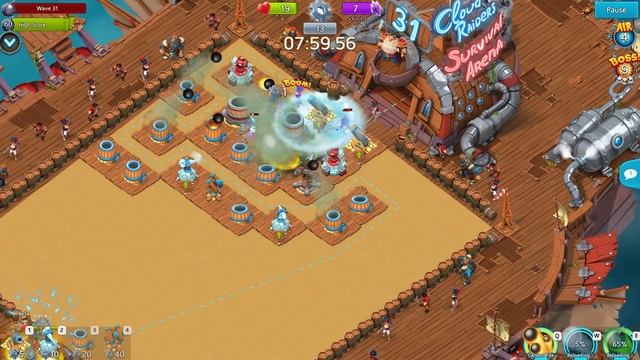 Cloud Raiders: Survival Arena - Thunderdome [Full Walkthrough!] смотреть онлайн