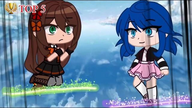 TOP 10 ️??️ Hawk Moth Saves Marinette ️?? Gacha life | Gacha club смотреть онлайн