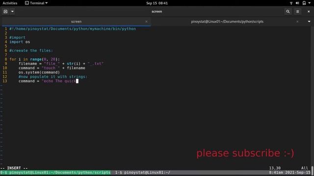 Fill a hard drive with textfiles fast with this simple Python script! смотреть онлайн