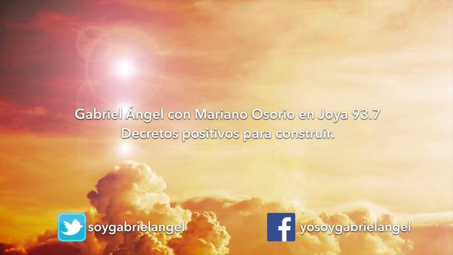 Decretos positivos. Gabriel Ángel con Mariano Osorio en Joya 93.7 смотреть онлайн