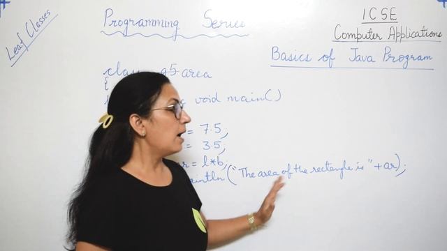 BASICS OF A JAVA PROGRAM | Programming Series | Computer Applications | ICSE | Anjali Ma'am смотреть онлайн