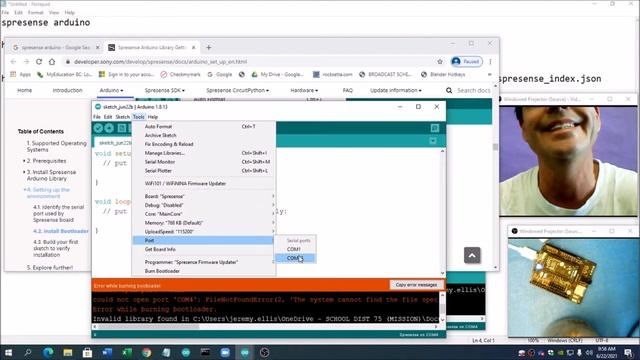 Sony Spresense Microcontroller Arduino IDE setup смотреть онлайн