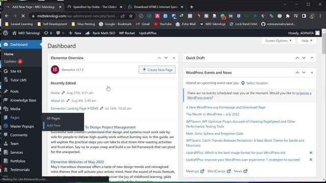cara membuat speedtest internet di web menggunakan openspeedtest смотреть онлайн