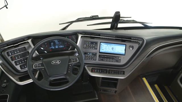 New 2021 KIA Granbird SilkRoad – новый комфортабельный автобус Kia Motors смотреть онлайн