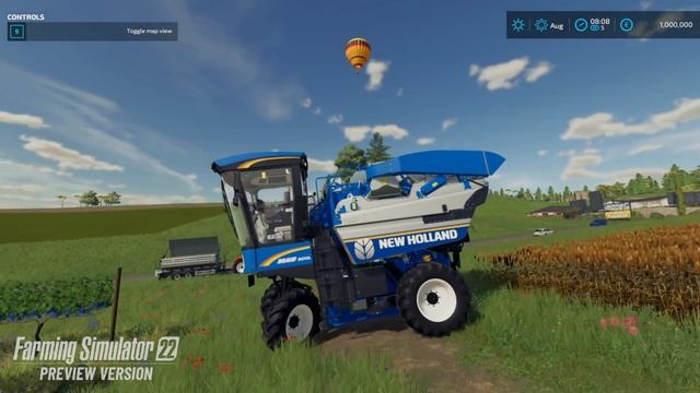 FS22 EXCLUSIVE GAMEPLAY #2 | Manual Gearshift & Harvesting Grappes ! (FARMING SIMULATOR 22) смотреть онлайн