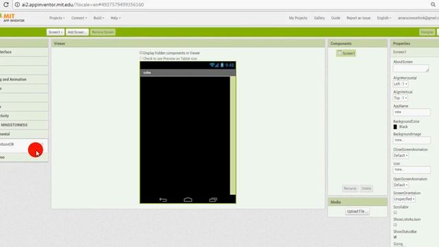 Tutorial Cara Login/Register Membuat Program Android Di MIT APP INVENTOR #1