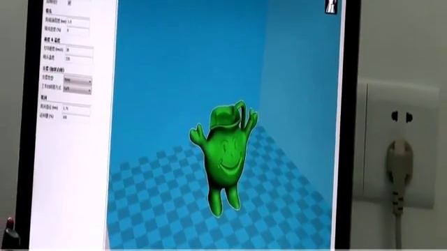 3D принтер 40-150мм/с, 0.4мм, ABS или PLA, карта памяти смотреть онлайн