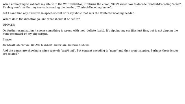 How do I setup Apache's Content-Encoding Header? (2 Solutions!!) смотреть онлайн