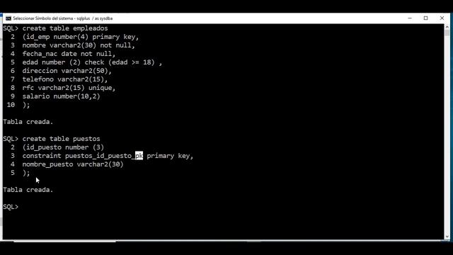 Oracle XE 21c Video 3 Creación de tablas y restricciones смотреть онлайн