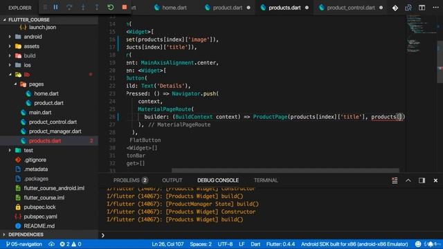 24/64-31fXLGAJm Learn Flutter And Dart To Create Android And IOS Apps смотреть онлайн