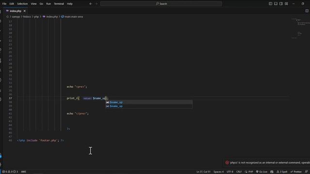 Array Diff function in php смотреть онлайн