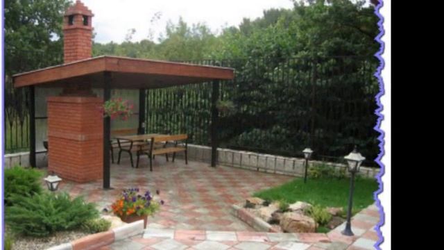 Как Вам вот такая Летняя беседка с мангалом смотреть онлайн