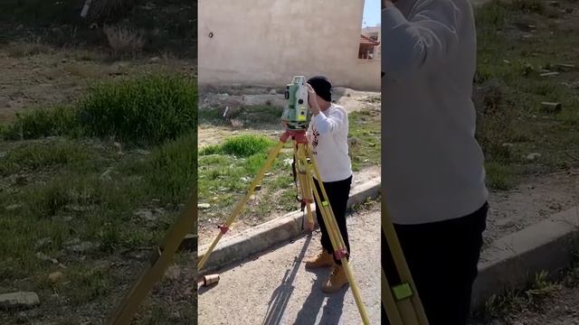 professional land surveyor with leica total station ts09 смотреть онлайн