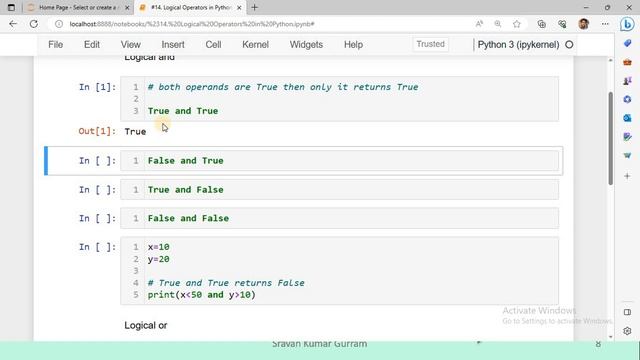 #14. Logical Operators in Python || Operators in Python (Part-3) смотреть онлайн