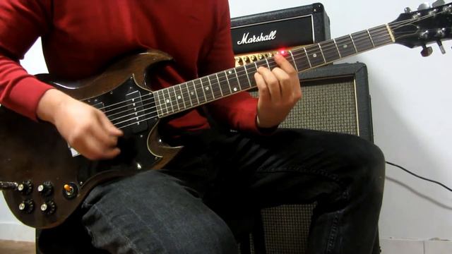 1970 Gibson SG Special смотреть онлайн