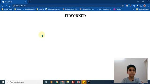 Using PHP's In Built Web Server ( WAMP Or Any Local Server Required ) смотреть онлайн
