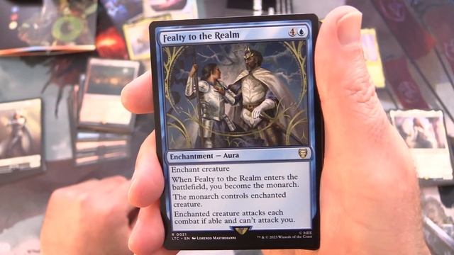 Lord of the Rings MTG Commander Deck: Riders of Rohan Unboxed смотреть онлайн