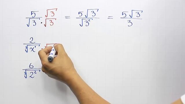 Racionalización De Denominadores  | Ejemplo 1