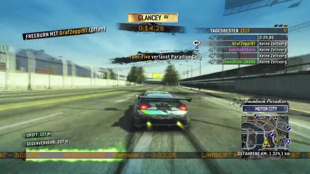 Burnout Paradise Remastered Ps4 - Touge Criterion Patterson Ave 3.98 смотреть онлайн