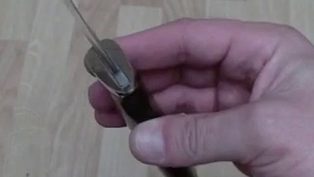 Охотничий нож из стали Р6М5К5 - быстрорез смотреть онлайн