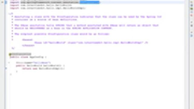 SPRING FRAMEWORK @BEAN ANNOTATION IN TAMIL смотреть онлайн
