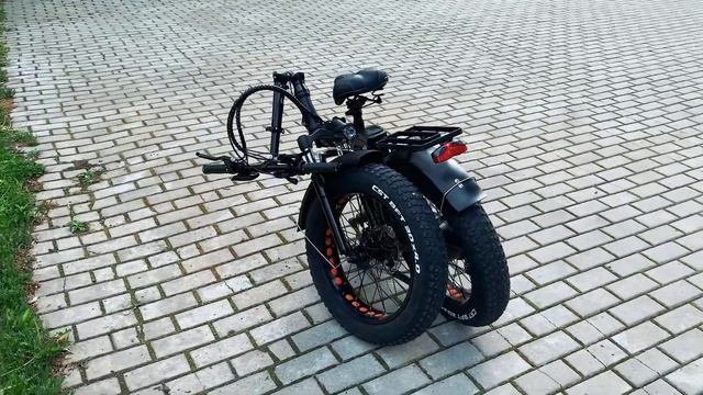 ЭЛЕКТРО ФЭТБАЙК 500W для города | GreenCamel Форвард R20FAT 500W 48V 10Ah смотреть онлайн