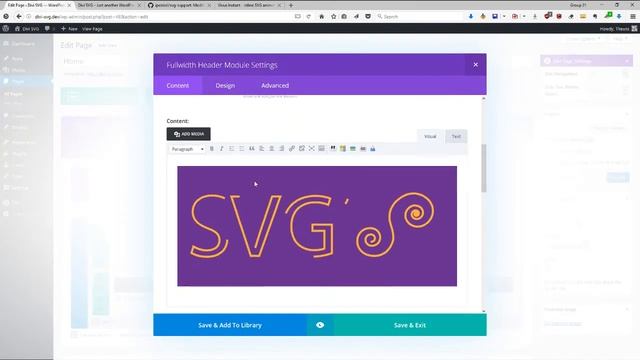 SVG Support plugin modified for Divi смотреть онлайн