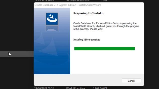 Tutorial Download & Install Oracle Database 21c Express Edition смотреть онлайн