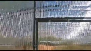 Теплица прямостенная 4*6 с комплектом готовых грядок