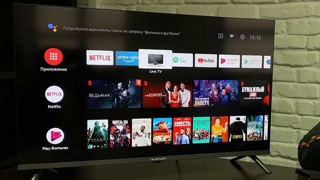 Обзор телевизора Blaupunkt 32FB5000 смотреть онлайн