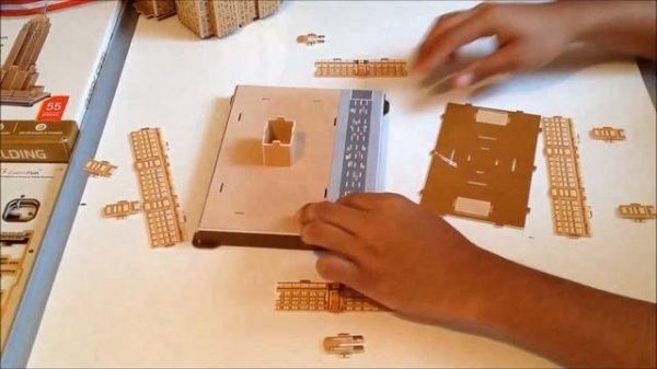 "Empire State Building" - Puzzle 3D