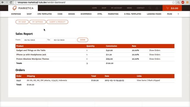 12 - Marketica - Vendor Dashboard смотреть онлайн
