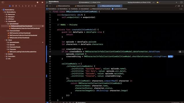 Build iOS App Full Course | Rick & Morty App | 2023 | Swift смотреть онлайн