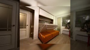 Кровать трансформер с диваном горизонтальная