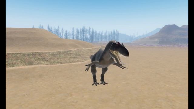 Prior Extinction Vs Dinosaur World Mobile - Allosaurus comparison смотреть онлайн