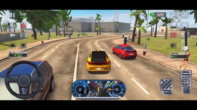 SUPER TAXI DRIVER GAME!!??City Adventure With NEW Mercedes Car - TAXI SIM 2022 Gameplay (Speedup) смотреть онлайн