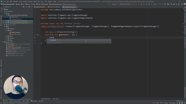 How to Implement SetOnItemSelectedListener in Fragment on Bubble Tab Bar Chip Navigation Bar Kotlin смотреть онлайн