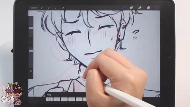 Draw With Me! | Trying to Animate in Procreate! смотреть онлайн